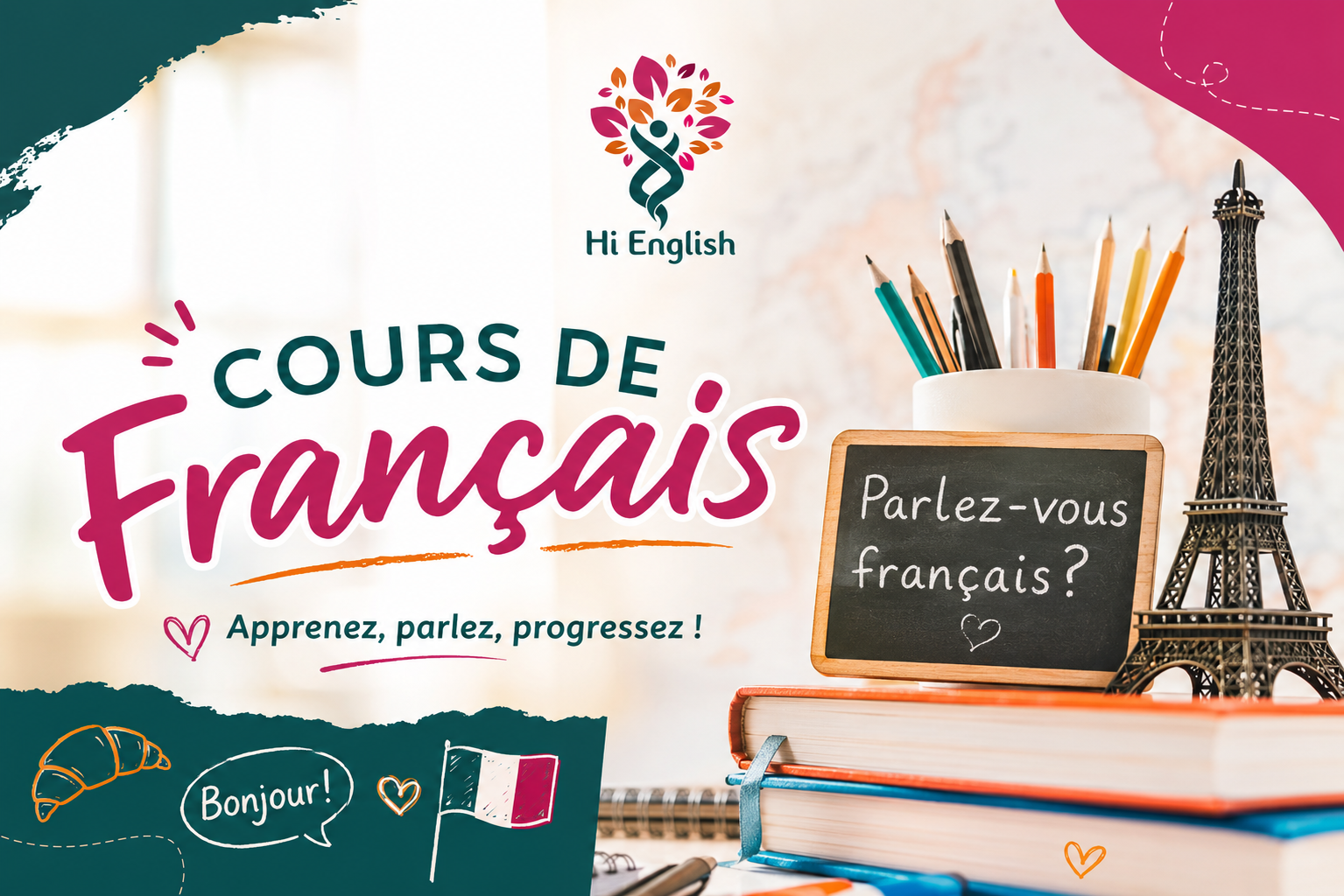 French, Mix skills for 3rd-4th grades